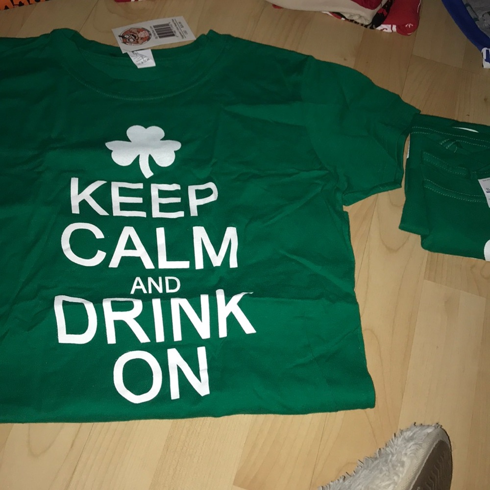 Keep calm and drink on shirt